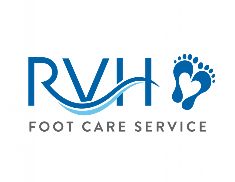 RVH foot care service logo
